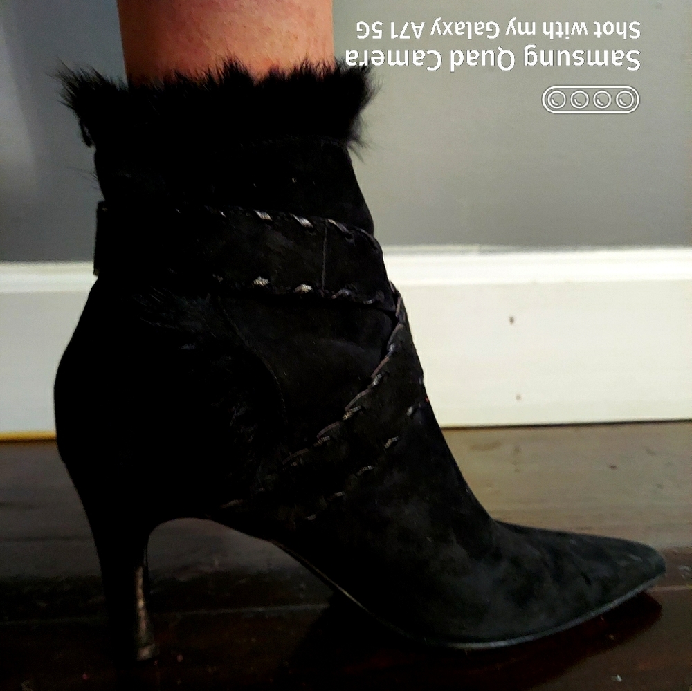 Antonio Milani Fur lined Booties
